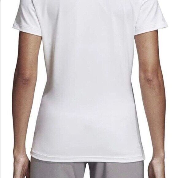 Adidas CE3065 Women's Sz Medium Ultimate 365 UPF 50+ UV Golf Polo White $70 - Picture 6 of 8